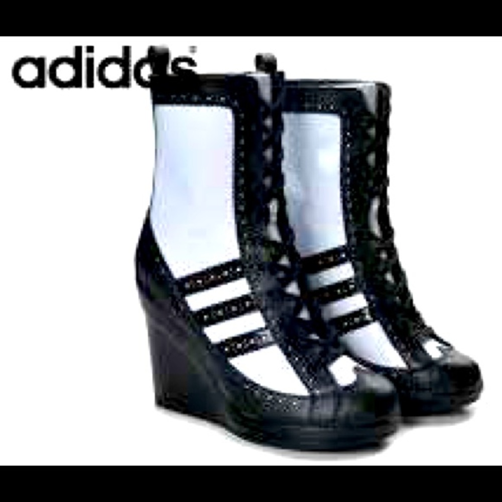 Jeremy Scott Adidas wingtip wedges